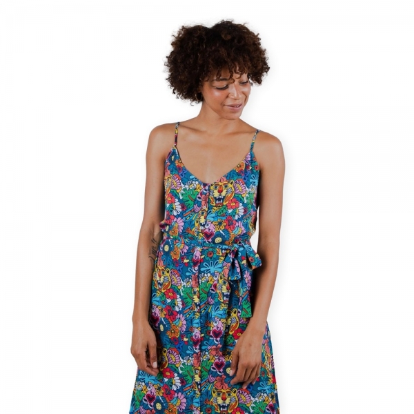 BRAVA FABRICS x Asis Percales Vestido...