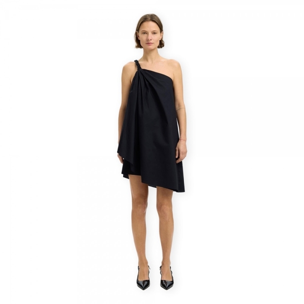 SELECTED W Vestido Esther Short - Black