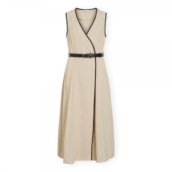 VILA Vestido Jasmine - Natural...