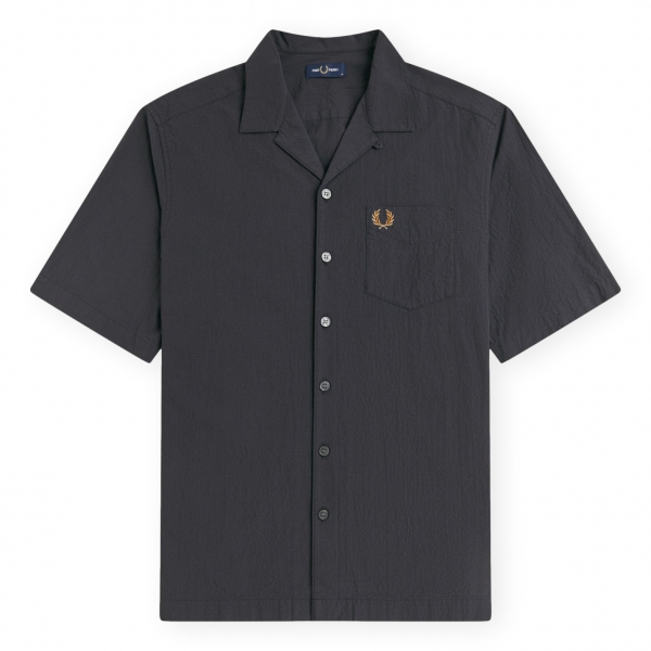 FRED PERRY Camisa Seersucker Revere...