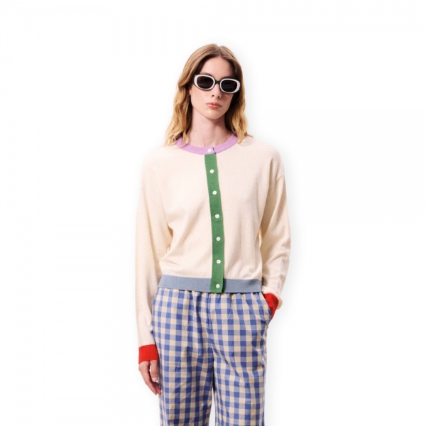 FRNCH Patrick Cardigan - Creme