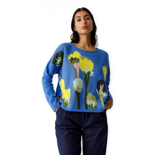 SKFK Sweat Aiare-Gots - Blue