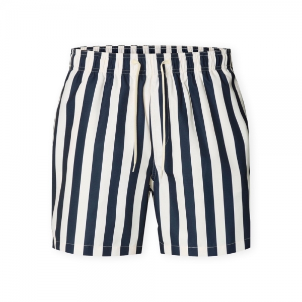 SELECTED Dane-Aop Swim Shorts - Sky...