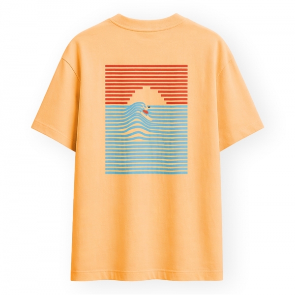 ORGANIC MONKEY T-Shirt The Wave -...