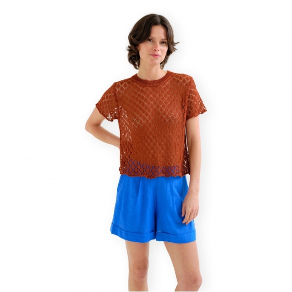 COMPAÑIA FANTÁSTICA Top 10357 - Brown