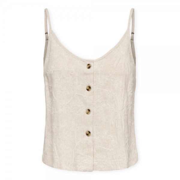 ONLY Top Siesta Linen - Moonbean