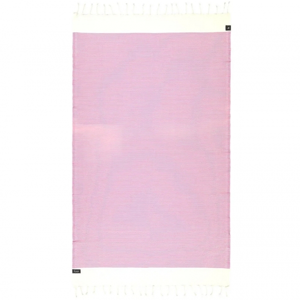 FUTAH Nazaré Beach Towel - Fuschia Rose