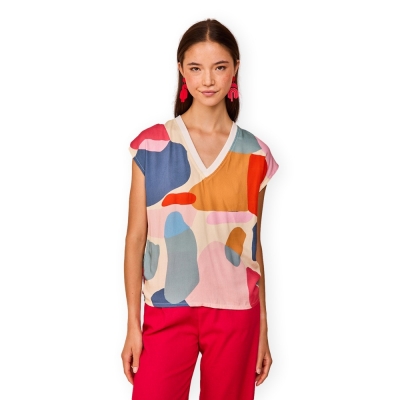 SMILE Top Concha - Multicolor