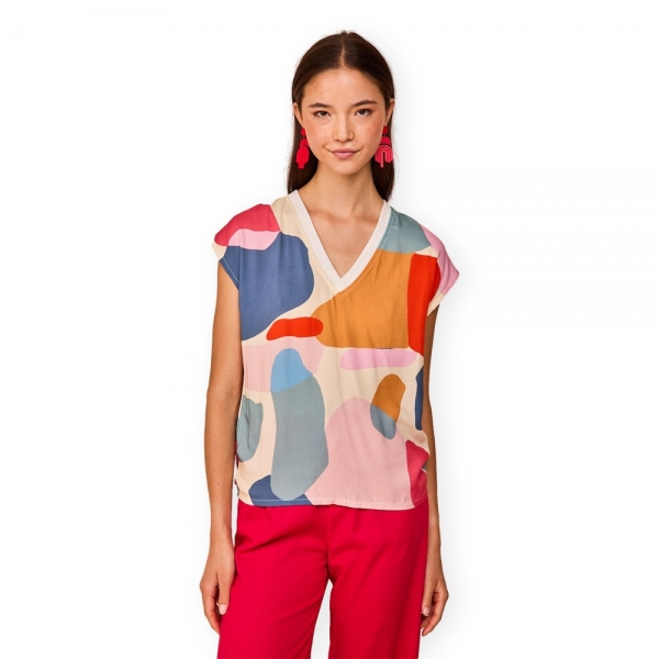 SMILE Top Concha - Multicolor