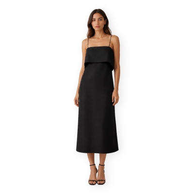 VILA Vestido Indira Midi -...