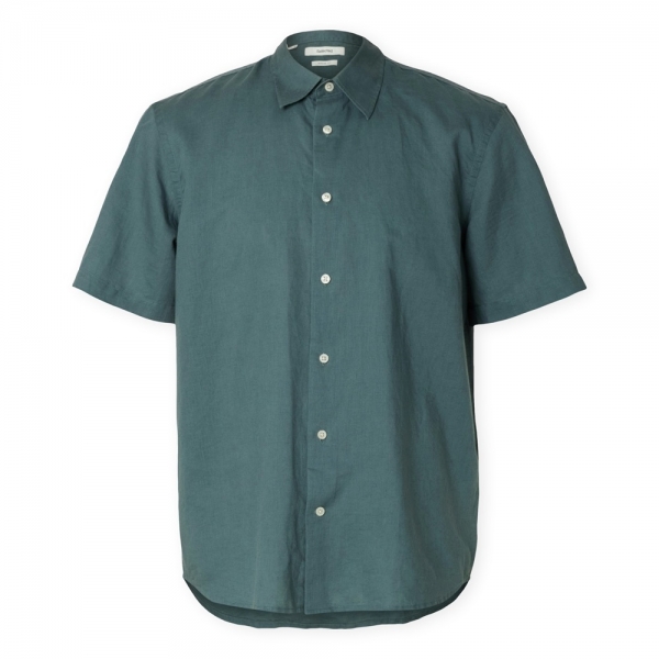 SELECTED Noos Camisa Regclay Linen -...