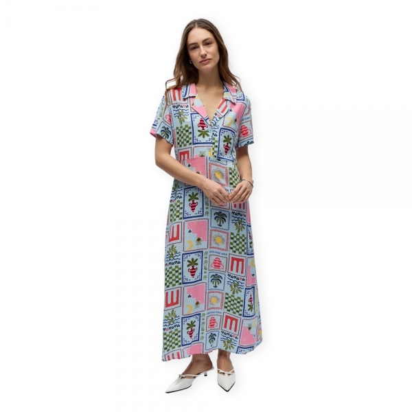 OBJECT Edie Dress - Winter Sky