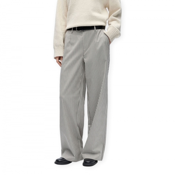 OBJECT Lisa Wide Trousers - Cloud...