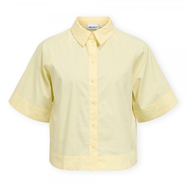 OBJECT Paige Re Shirt - Pastel Yellow