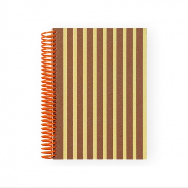 MISHMASH Caderno Loop Grid - Orange