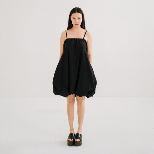 MIRAKAYA Vestido Balone - Black