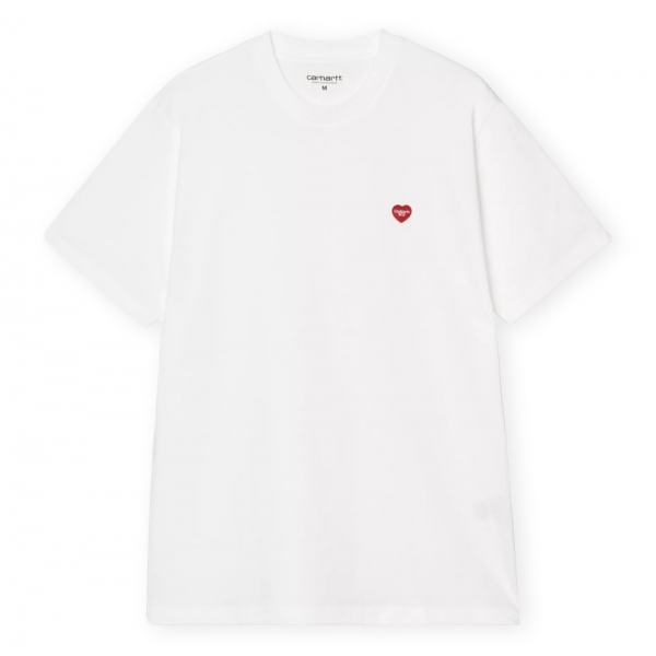 CARHARTT WIP T-Shirt Small Heart - White