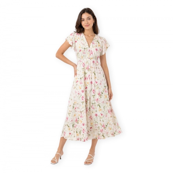 ONLY Nova Life Vis Long Dress -...