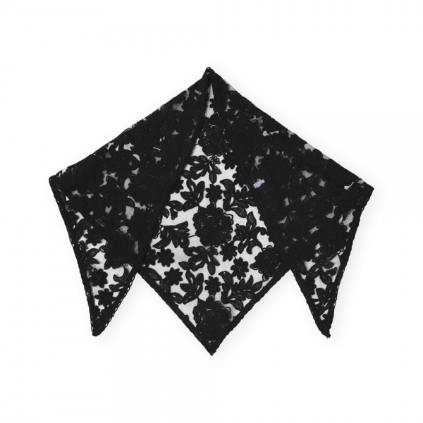 OBJECT Lenço Alice Lace - Black