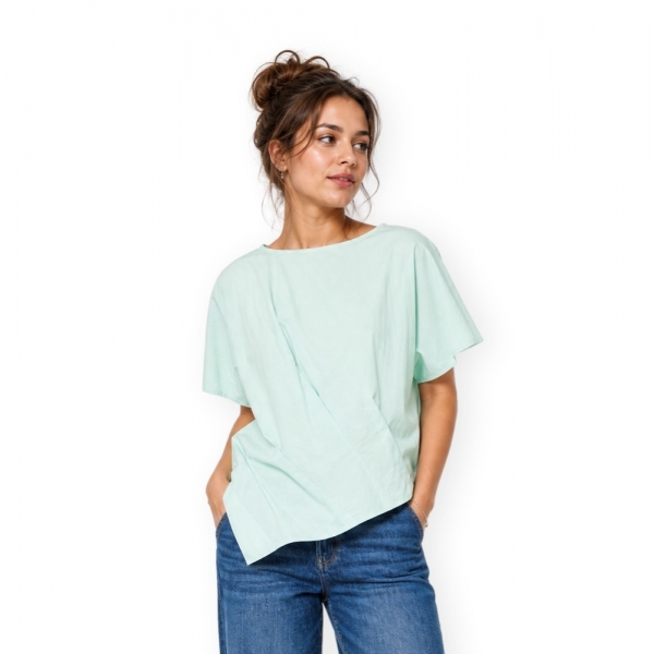 WENDY TRENDY Top 250689 - Light Green