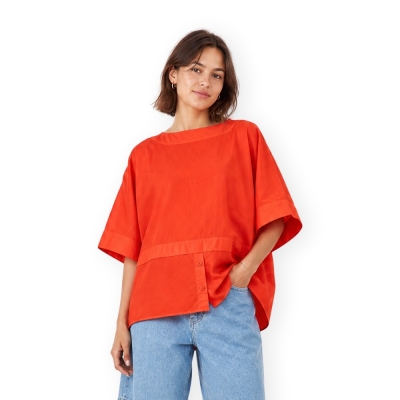 WENDY TRENDY Top 226143 - Red