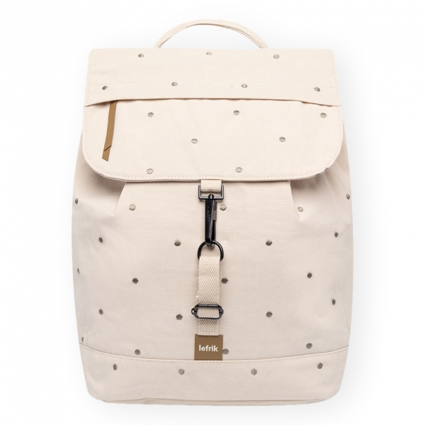 LEFRIK Mochila Kaut - Ecru Dots