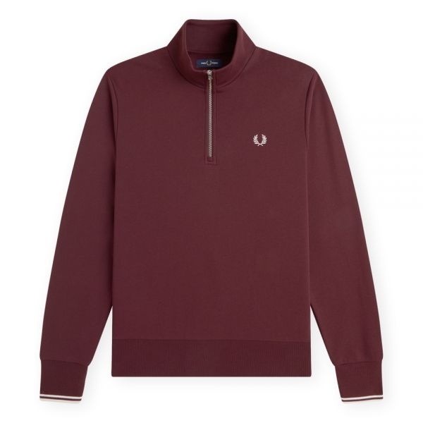 FRED PERRY Half Zip Sweatshirt M3574...