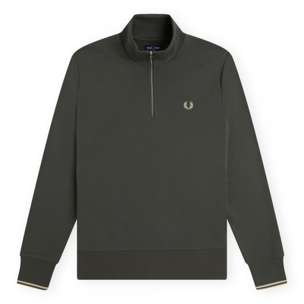 FRED PERRY Half Zip Sweatshirt M3574...