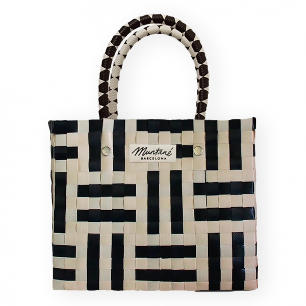 MUNTANÉ Mala Zebra - Black/White