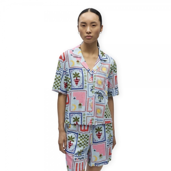 OBJECT Camisa Edie - Winter Sky