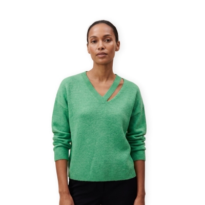 VILA Lovira Knit - Kelly Green