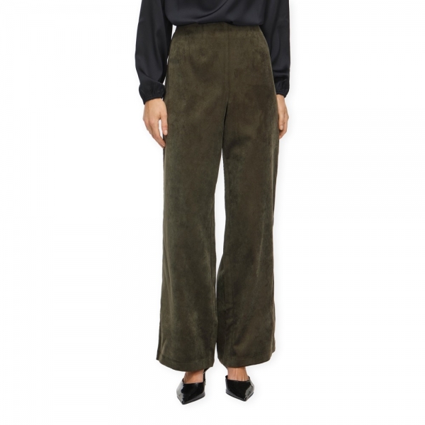 VILA Courdie Trousers - Forest Night
