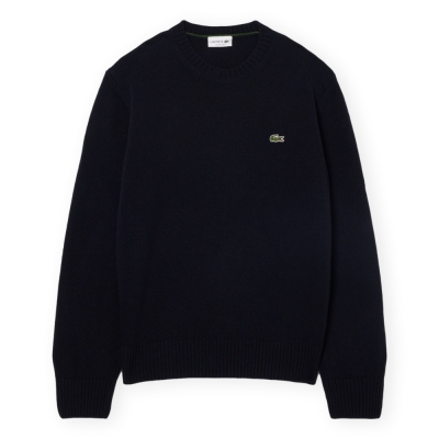 LACOSTE Wool Crew Neck Knit...