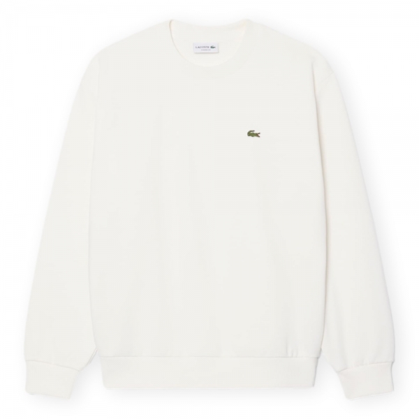 LACOSTE Sweatshirt Crew Neck - Blanc