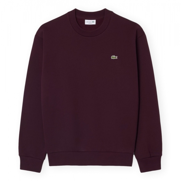 LACOSTE Sweatshirt Crew Neck - Marron