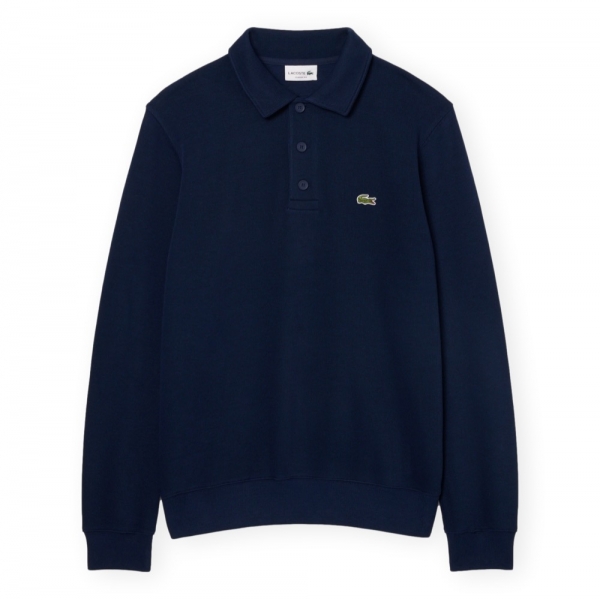LACOSTE Sweatshirt Polo Shirt - Blue...