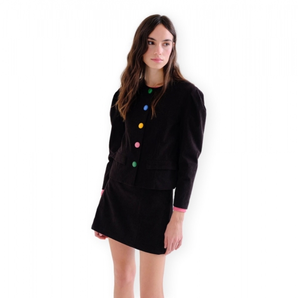 COMPAÑIA FANTÁSTICA Jacket 11042 - Black