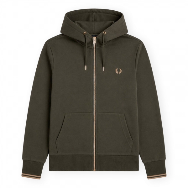 FRED PERRY Casaco Training Hooded Zip...