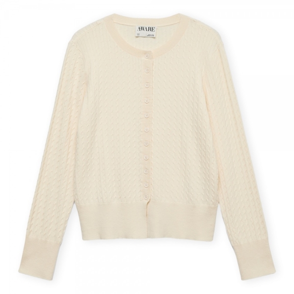 AWARE Noos Casaco Vina Cardigan - Birch
