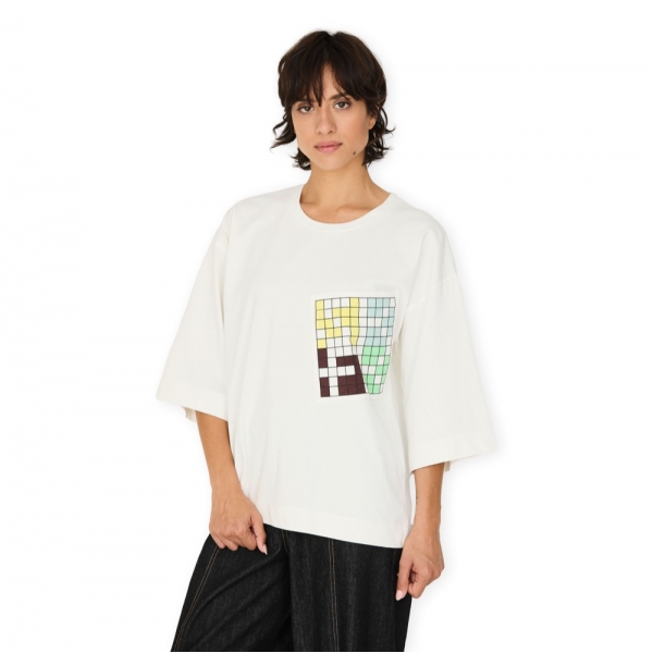 SKFK Camisa Hendaia - White