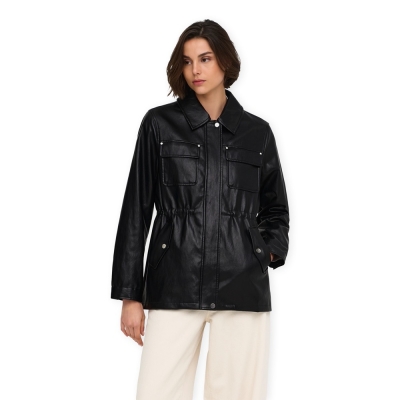 ONLY Mini Faux Jacket - Black