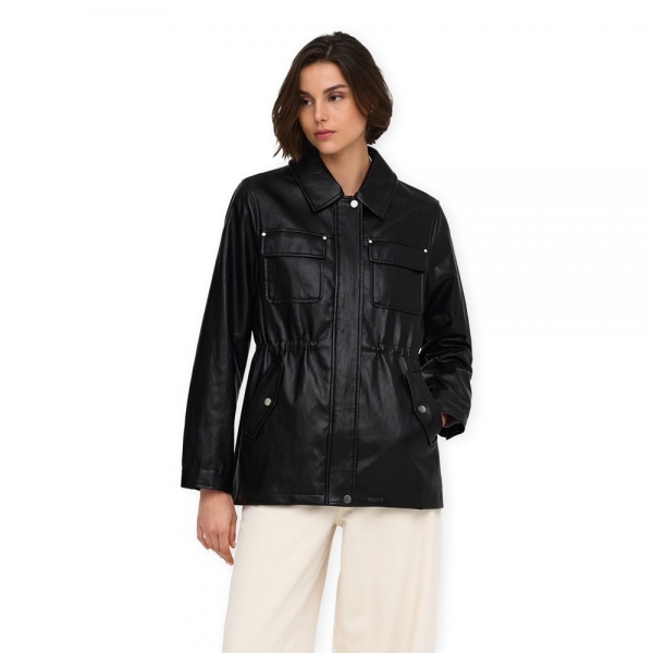 ONLY Casaco Mini Faux - Black