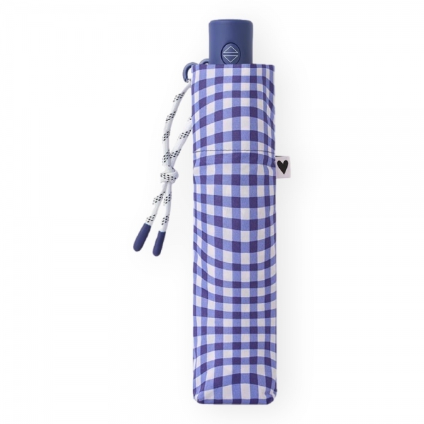 CLIMA Bisetti Vichy Umbrella - Blue
