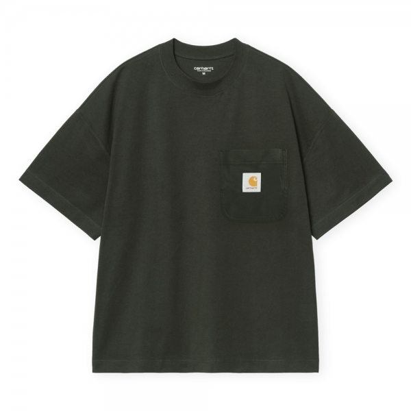 CARHARTT WIP T-Shirt Work Pocket - Raven