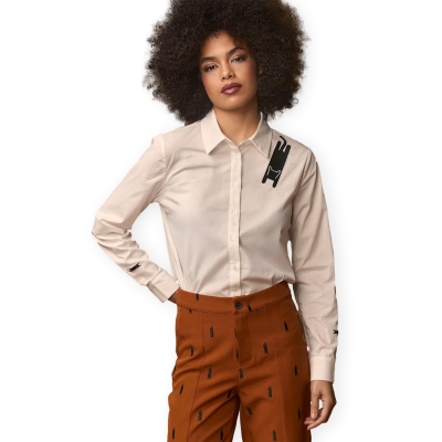 MINUETO Camisa Moggie - White