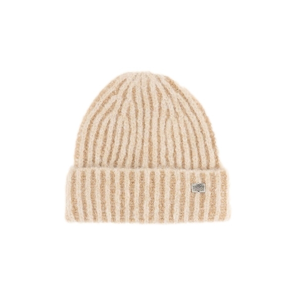 VICTORIA Gorro Bicolor - Beige