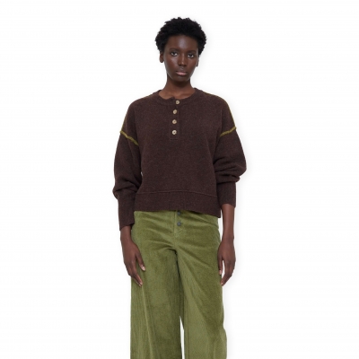 WILD PONY Malha 10807 - Brown