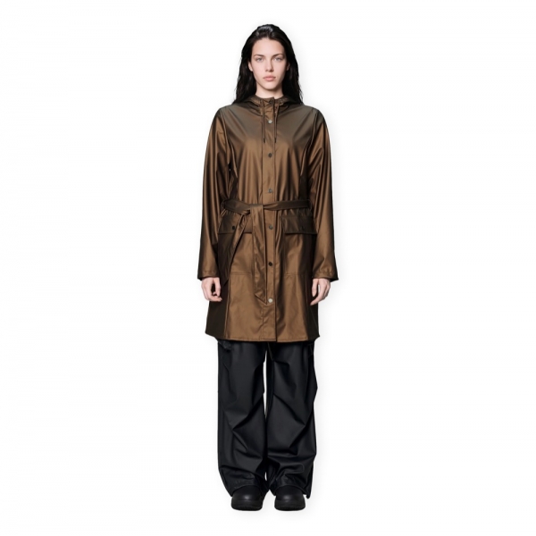 RAINS Curve Long Jacket W3 - Comet