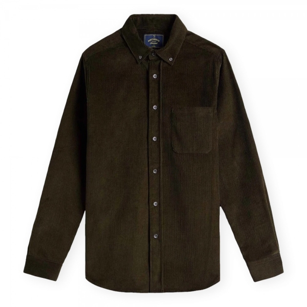 PORTUGUESE FLANNEL Camisa Lobo - Olive