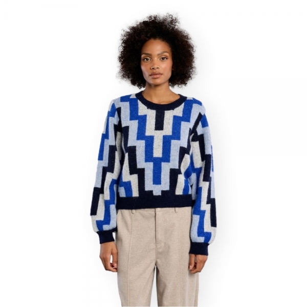 LILI SIDONIO Knit LAL608 - Navy Blue